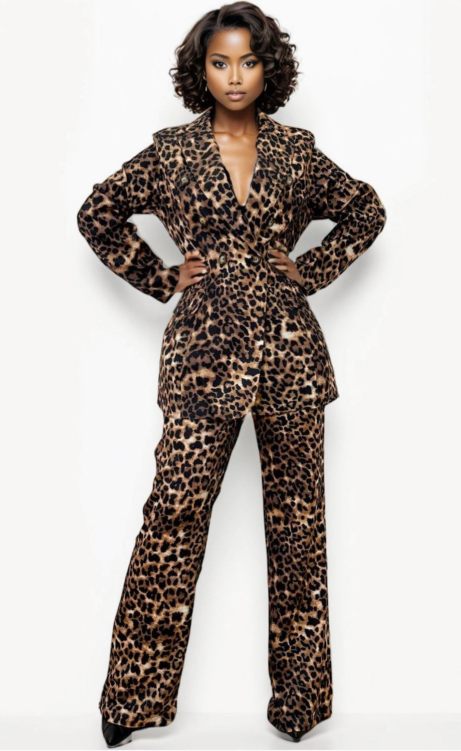 Leopard Luxe Suit