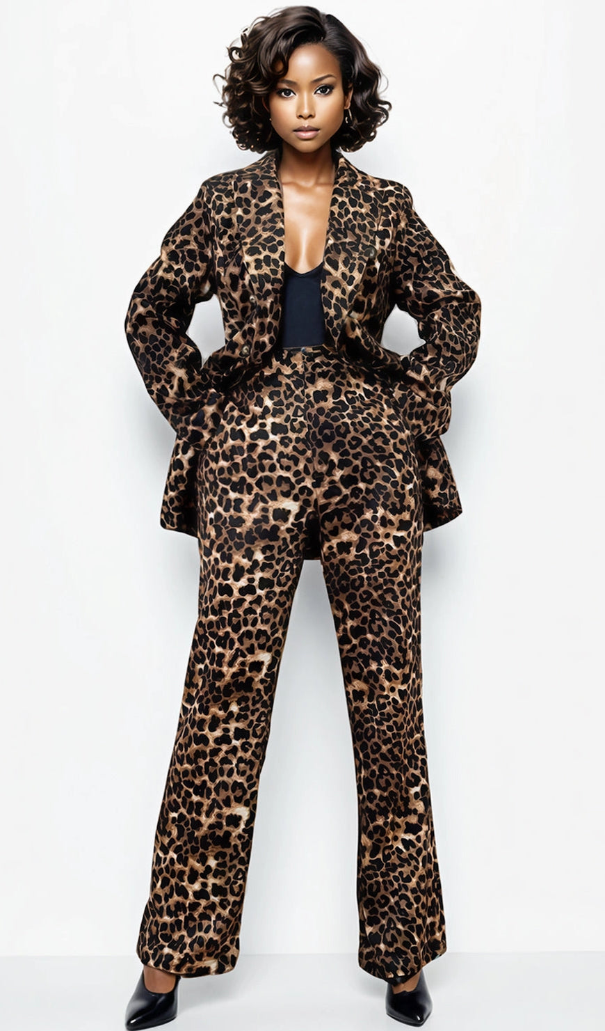 Leopard Luxe Suit