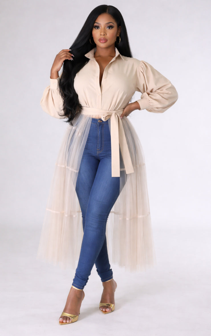 Heavenly Sheer (Beige)