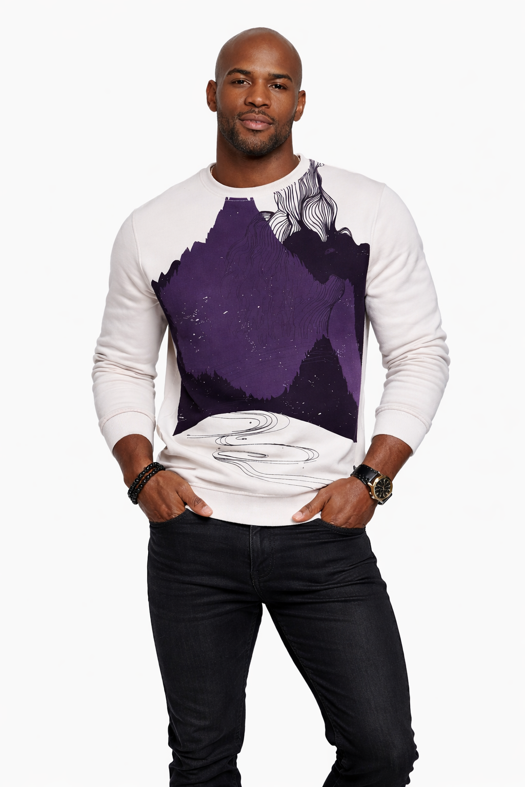 AT Mystre (Graphic Crewneck sweater/sweatshirt)