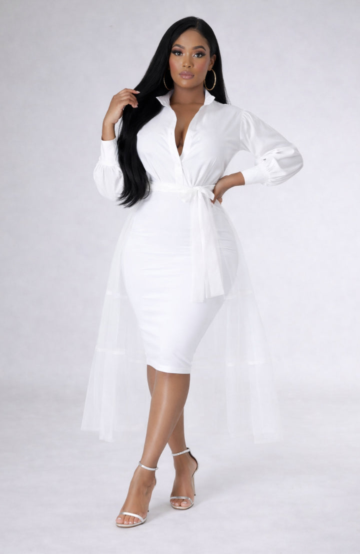 Heavenly Sheer (White)