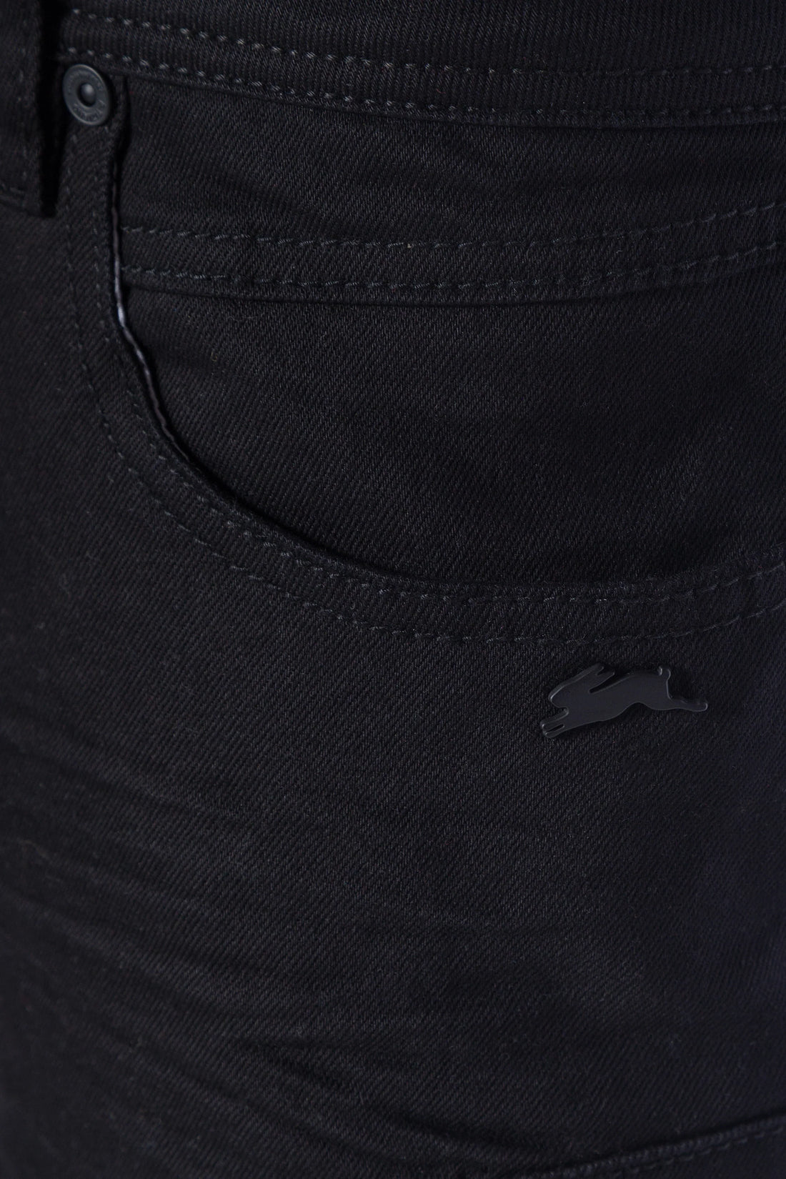 AT Duke | Men's Black Twill Jeans