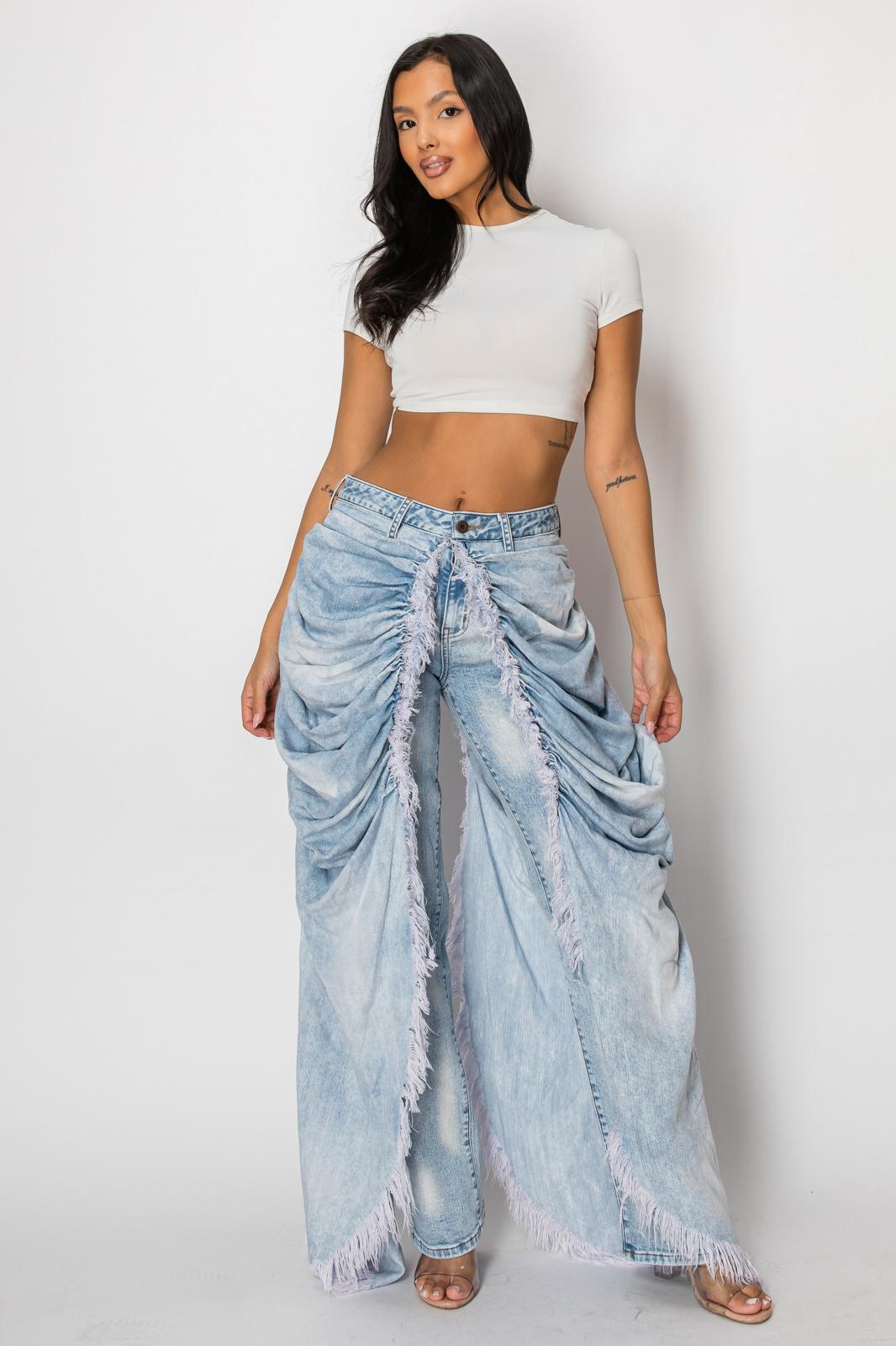 Luxe Flow Denim Jeans