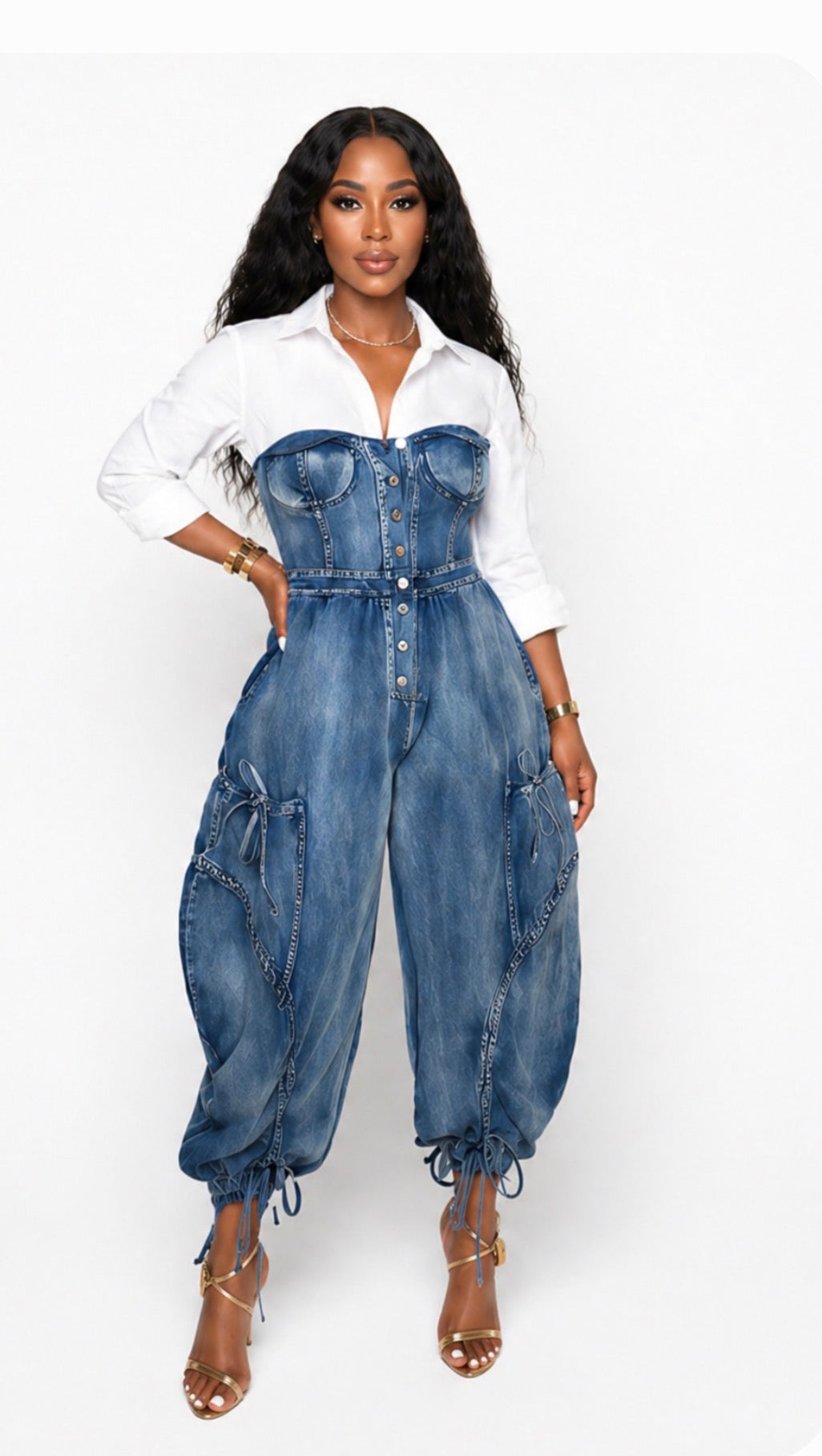Puff n Strings Jumpsuit