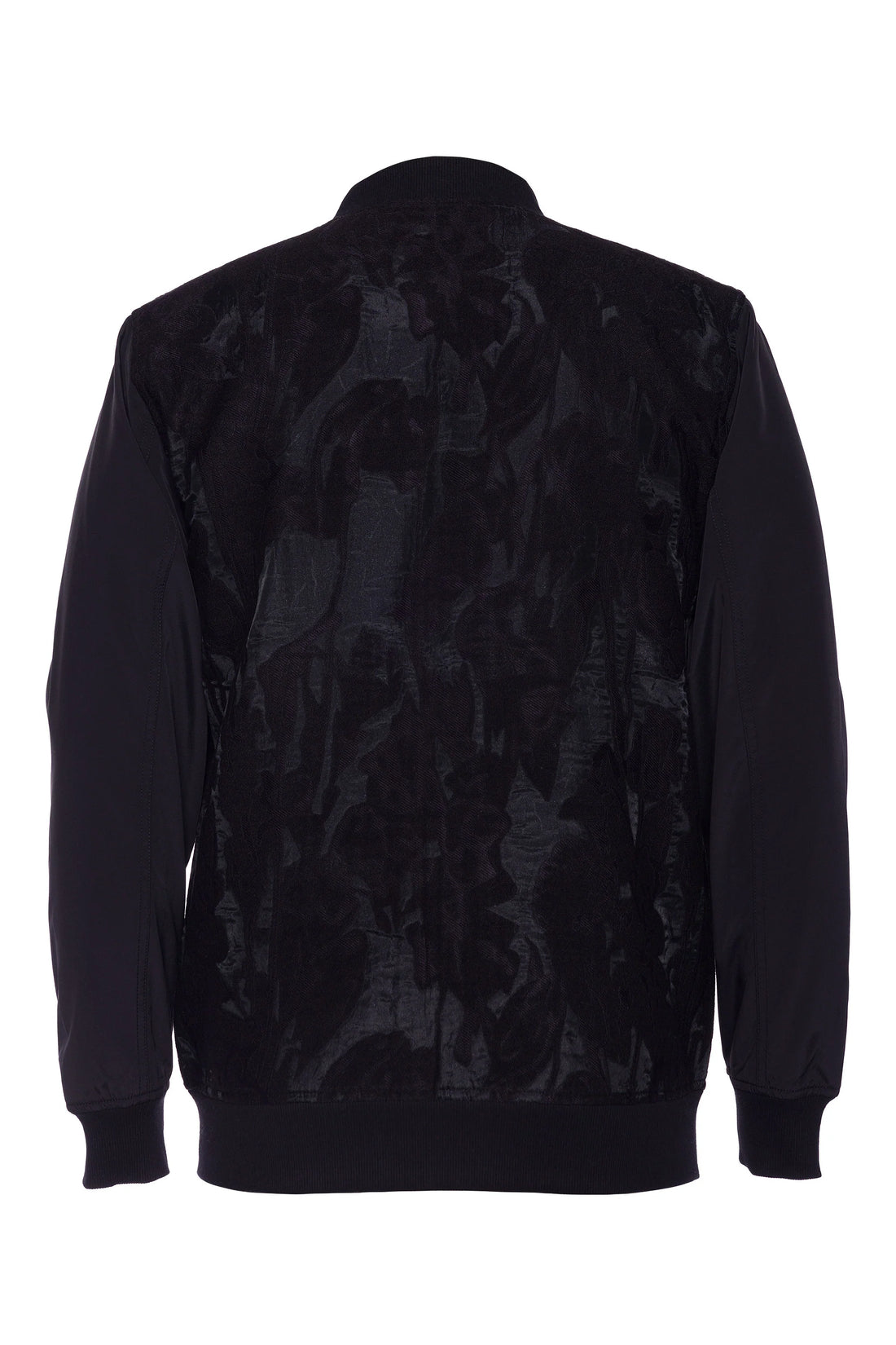 AT Johan - Black Woven Bomber Jacket